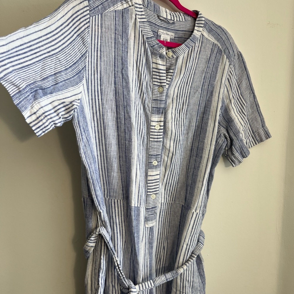 Gap linen pant jumpsuit - Picture 2 of 5